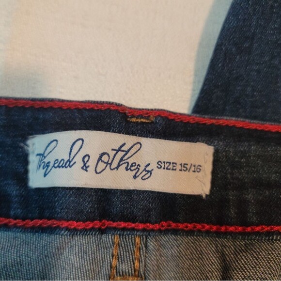 Thread & Others Cropped Jeans Size 15/16 - Picture 8 of 9
